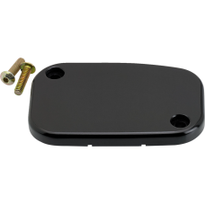 Joker Machine Master Cylinder Cover - Hydraulic Clutch - Smooth - Black - 0610-2334  08-014B