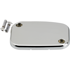 Joker Machine Master Cylinder Cover - Hydraulic Clutch - Smooth - Chrome - 0610-2335  08-014C