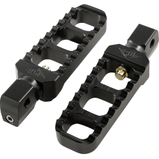 Joker Machine Serrated Footpegs - Black - Narrow - 1620-2655  08-61-8B