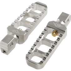 Joker Machine Serrated Footpegs - Silver- Narrow - 1620-2654  08-61-8