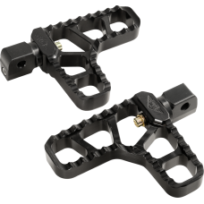 Joker Machine Serrated Heel Pegs - Black - Indian - 1620-2657  08-62-8B