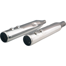 Khrome Werks 4-1/2" HP-Plus® Slip-On Mufflers with Race Tip - Chrome - M8  - 1801-1825 202935