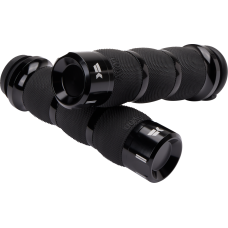 Khrome Werks Klassic Grips - Air Cushion - TBW - Black - 0630-3077 500190