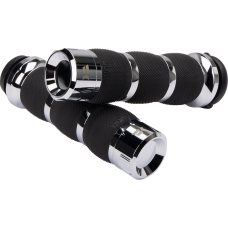 Khrome Werks Klassic Grips - Air Cushion - TBW - Chrome - 0630-3078 500195