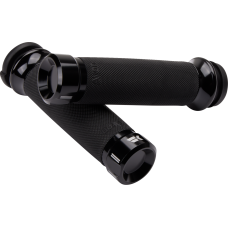 Khrome Werks Klassic Grips - Custom Contour - TBW - Black - 0630-3075 500180