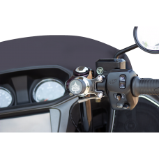 Klock Werks Ambidextrous Mount - iOmount - Challenger - Chrome - 0636-0349  KWD-04-0609-C