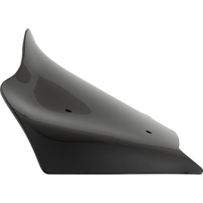 Klock Werks Flare Windshield - 8" - Black - FLHX - 2310-0857  KWW-01-0707-B