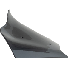 Klock Werks Flare Windshield - 8" - Dark Smoke - FLHX - 2310-0859  KWW-01-0707-DS