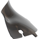 Klock Werks Kolor Flare Sport Windshield - 4" - Bronze - FLH - 2310-0801  KWW-01-0681