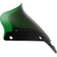 Klock Werks Kolor Flare Sport Windshield - 6" - Green - FXLRST - 2310-0835  KWW-02-0625