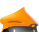 Klock Werks Kolor Flare Sport Windshield - 6" - Orange - FLTR - 2310-0781  KWW-01-0661