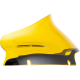 Klock Werks Kolor Flare Sport Windshield - 6" - Yellow - FLTR - 2310-0782  KWW-01-0662