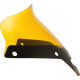 Klock Werks Kolor Flare Sport Windshield - 6" - Yellow - FXLRST - 2310-0834  KWW-02-0624