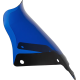 Klock Werks Kolor Flare Sport Windshield - 8" - Blue - FXLRST - 2310-0843  KWW-02-0633