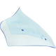 Klock Werks Kolor Flare Sport Windshield - 8" - Blue Ice - 2310-0924  KWW-01-0754