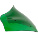 Klock Werks Kolor Flare Sport Windshield - 8" - Green - FLTR - 2310-0928  KWW-01-0758