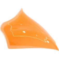 Klock Werks Kolor Flare Sport Windshield - 8" - Orange Ice - 2310-0921  KWW-01-0751