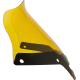 Klock Werks Kolor Flare Sport Windshield - 8" - Yellow - FXLRST - 2310-0841  KWW-02-0631