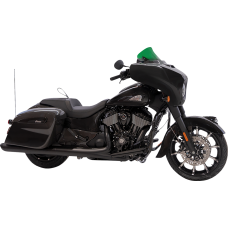 Klock Werks Kolor Flare Windshield - 10" - Green - 2312-1253  KWW-04-0639