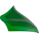 Klock Werks Kolor Flare Windshield - 10" - Green - FLTR - 2310-0869  KWW-01-0718