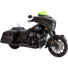 Klock Werks Kolor Flare Windshield - 10" - Green Ice - 2312-1248  KWW-04-0634