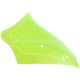 Klock Werks Kolor Flare Windshield - 10" - Green Ice - FLTR - 2310-0864  KWW-01-0713