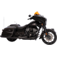 Klock Werks Kolor Flare Windshield - 10" - Orange - 2312-1251  KWW-04-0637