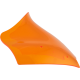 Klock Werks Kolor Flare Windshield - 10" - Orange - FLTR - 2310-0867  KWW-01-0716