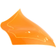Klock Werks Kolor Flare Windshield - 10" - Orange Ice - FLTR - 2310-0862  KWW-01-0711