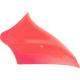 Klock Werks Kolor Flare Windshield - 10" - Pink Ice - FLTR - 2310-0861  KWW-01-0710