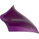 Klock Werks Kolor Flare Windshield - 10" - Purple - FLTR - 2310-0871  KWW-01-0720