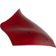 Klock Werks Kolor Flare Windshield - 10" - Red - FLTR - 2310-0866  KWW-01-0715