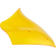 Klock Werks Kolor Flare Windshield - 10" - Yellow - FLTR - 2310-0868  KWW-01-0717