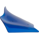 Klock Werks Kolor Flare Windshield - 8" - Blue - FLHX - 2310-0882  KWW-01-0732