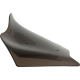 Klock Werks Kolor Flare Windshield - 8" - Bronze - FLHX - 2310-0884  KWW-01-0734