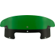 Klock Werks Kolor Flare Windshield - 8" - Green - Indian - 2312-1213  KWW-04-0630