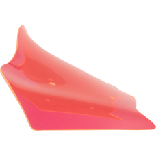 Klock Werks Kolor Flare Windshield - 8" - Pink Ice - FLH - 2310-0873  KWW-01-0723