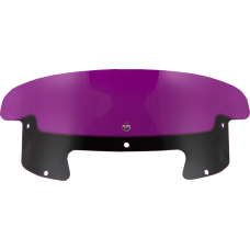 Klock Werks Kolor Flare Windshield - 8" - Purple - Indian - 2312-1090  KWW-04-0624