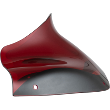 Klock Werks Kolor Flare Windshield - 8" - Red - FLTR - 2310-0811  KWW-01-0691