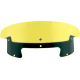 Klock Werks Kolor Flare Windshield - 8" - Yellow - Indian - 2312-1086  KWW-04-0620