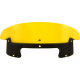 Klock Werks Kolor Flare Windshield - 8" - Yellow - Indian - 2312-1212  KWW-04-0629