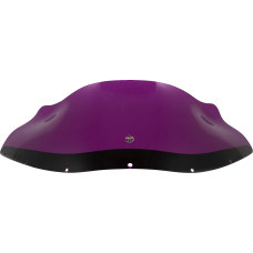 Klock Werks Kolor Flare Windshield - 9" - Purple - FXRP - 2310-0829  KWW-02-0617