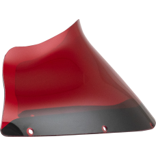 Klock Werks Kolor Flare Windshield - 9" - Red - FXRP - 2310-0777  KWW-02-0614