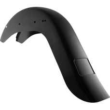 Klock Werks Rear Fender - Vicla Frenched - 9" Extended Rear - Black - 1401-1060  KWF-02-0311
