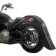 Klock Werks Rear Fender - Vicla Frenched - 9" Extended Rear - Black - 1401-1092  KWF-02-0313