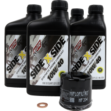 Klotz Oil Oil Change Kit - Kawasaki - 10W/40 - 3601-0922  KU-109