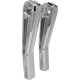 Kodlin Usa Ascent Pro Risers - Pullback - 10" - Chrome - 0602-1554  KUS55134