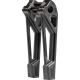 Kodlin Usa Fastback Risers - Includes Clamp - 10" - Black - 0602-1458  K55127