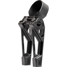 Kodlin Usa Fastback Risers - Includes Clamp & Gauge Bracket - 8" - Black - 0602-1462  K55131