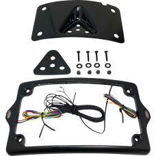 Kodlin Usa License Plate Kit - Amber/Red/White - Black - 2030-2310  KUS20350